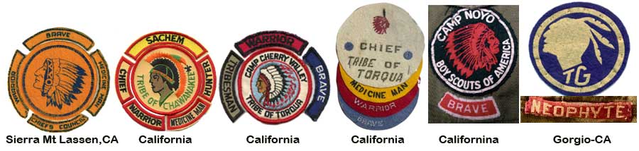 Boy Scout Camp Tribes