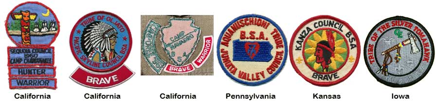 Boy Scout Camp Tribes