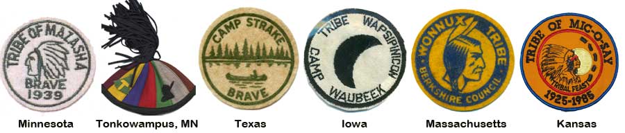 Boy Scout Camp Tribes